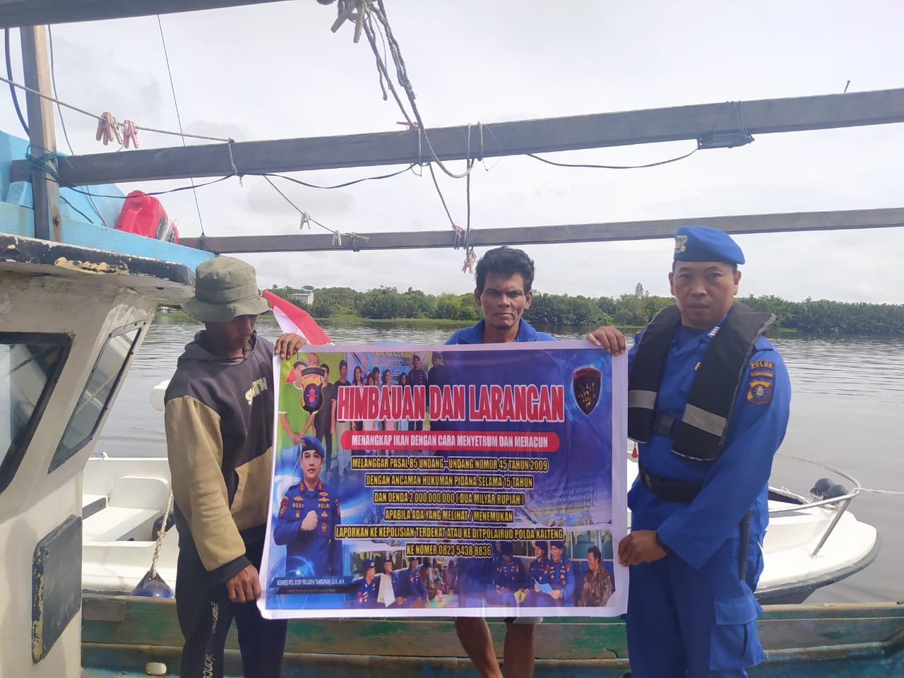 Imbau Nelayan Secara Langsung, Ditpolairud Larang Penyetruman Dan Meracun