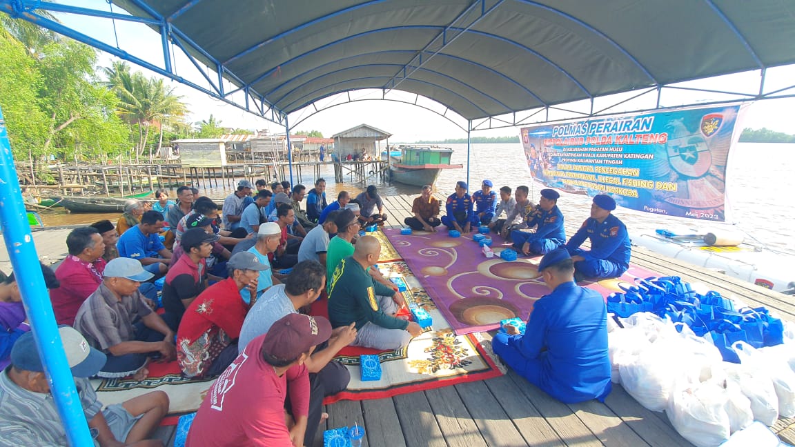 Sarana Kontak Ditpolairud, Pererat Silaturami Dengan Masyarakat Pesisir