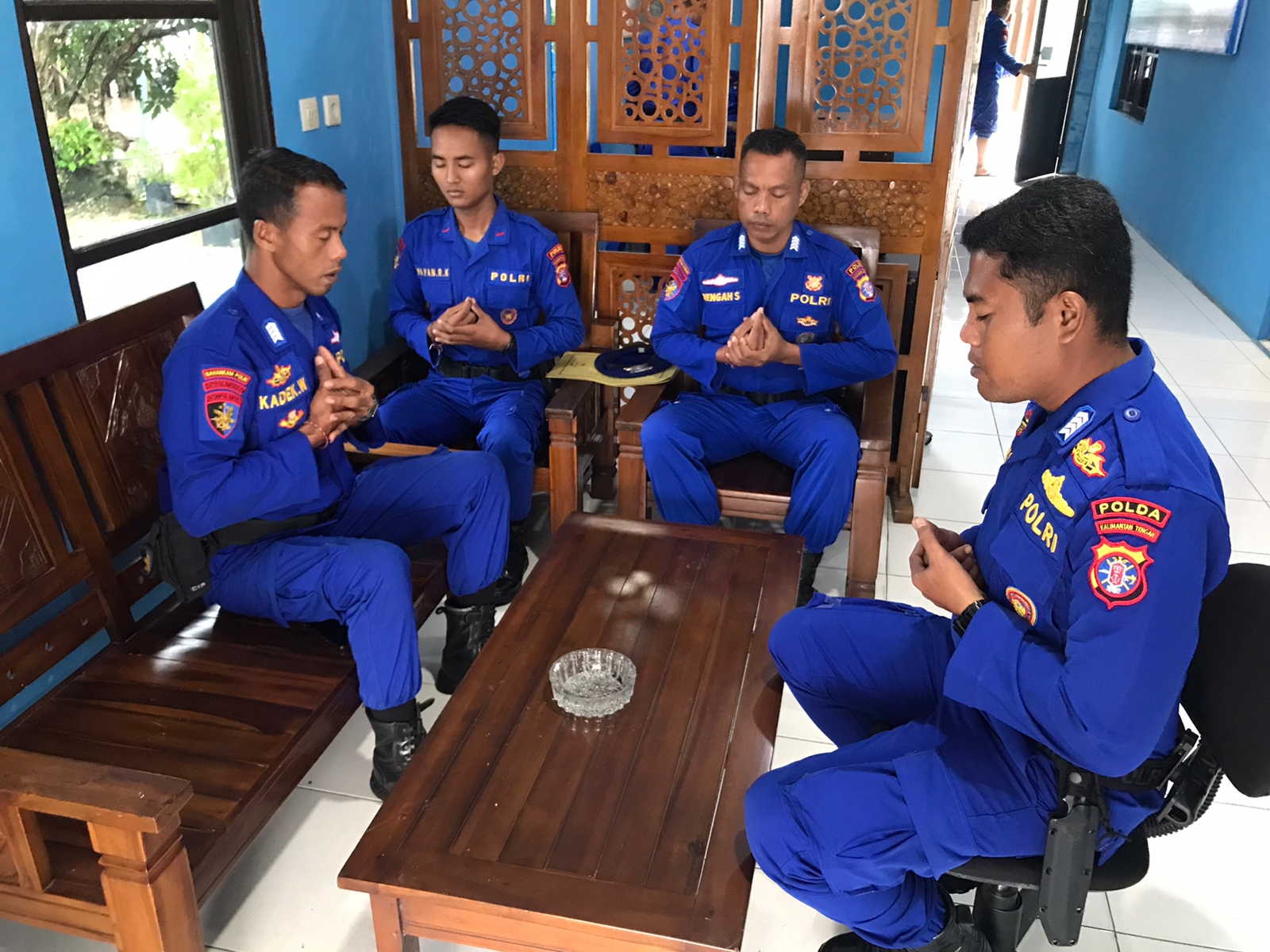 KBP Boby Mengajak Personelnya Agar Taat Beribadah Guna Tingkatkan Keimanan Dan Ketaqwaan