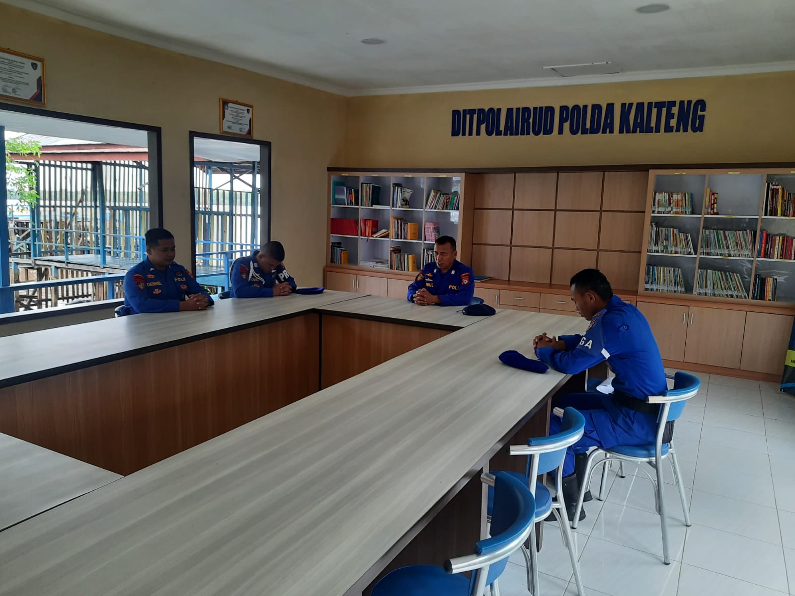 KBP Boby Mengajak Personelnya Agar Taat Beribadah Guna Tingkatkan Keimanan Dan Ketaqwaan