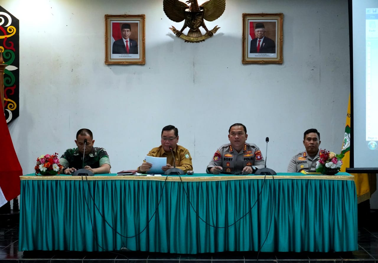 Jelang Arus Mudik Lebaran, Dirpolairud KBP Boby Hadiri Rakor Lintas Sektoral Pengamanan Idul Fitri 1444 H