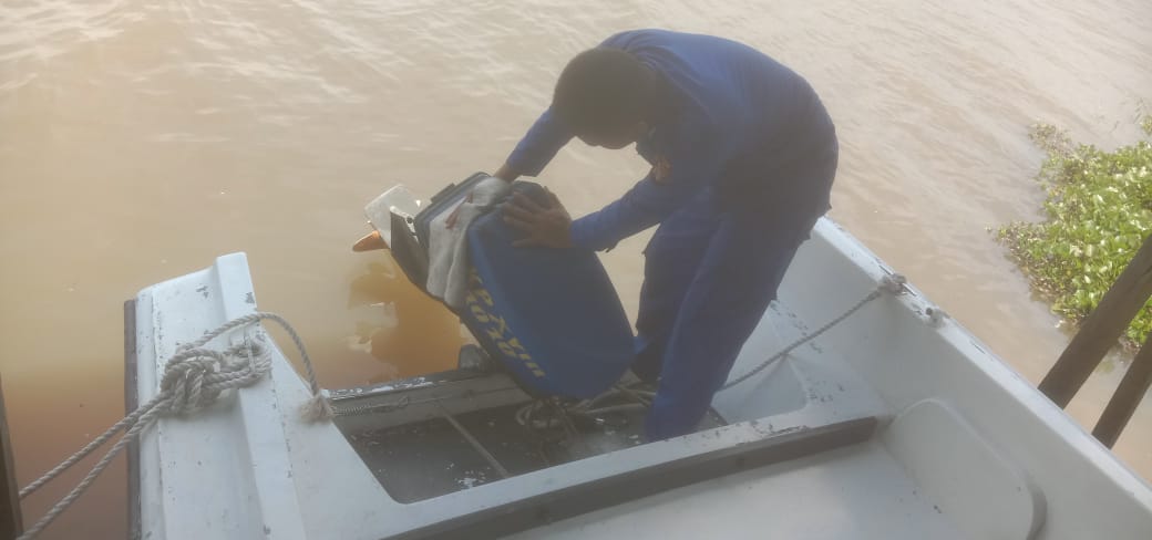 Rawat Sarana Apung Dinas, KP XVIII-1010 Ditpolairud Senantiasa Dalam Keadaan Siap