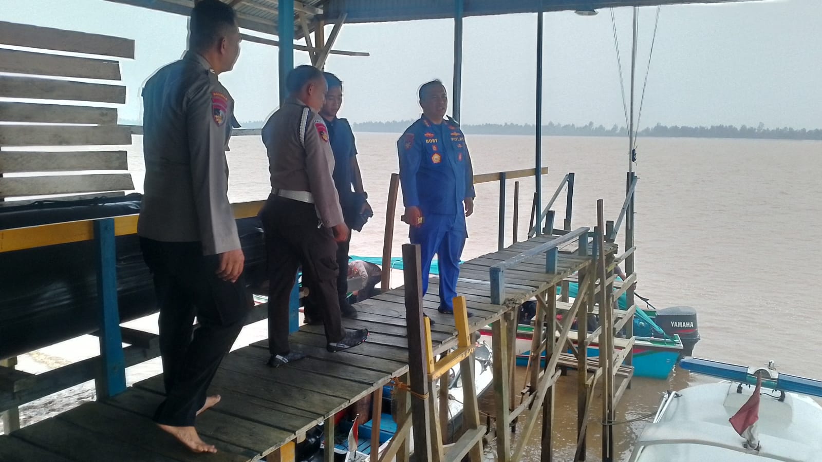 Dirpolairud Polda Kalteng Laksanakan Kunjungan Ke Mako Perwakilan Das Kahayan Bahaur