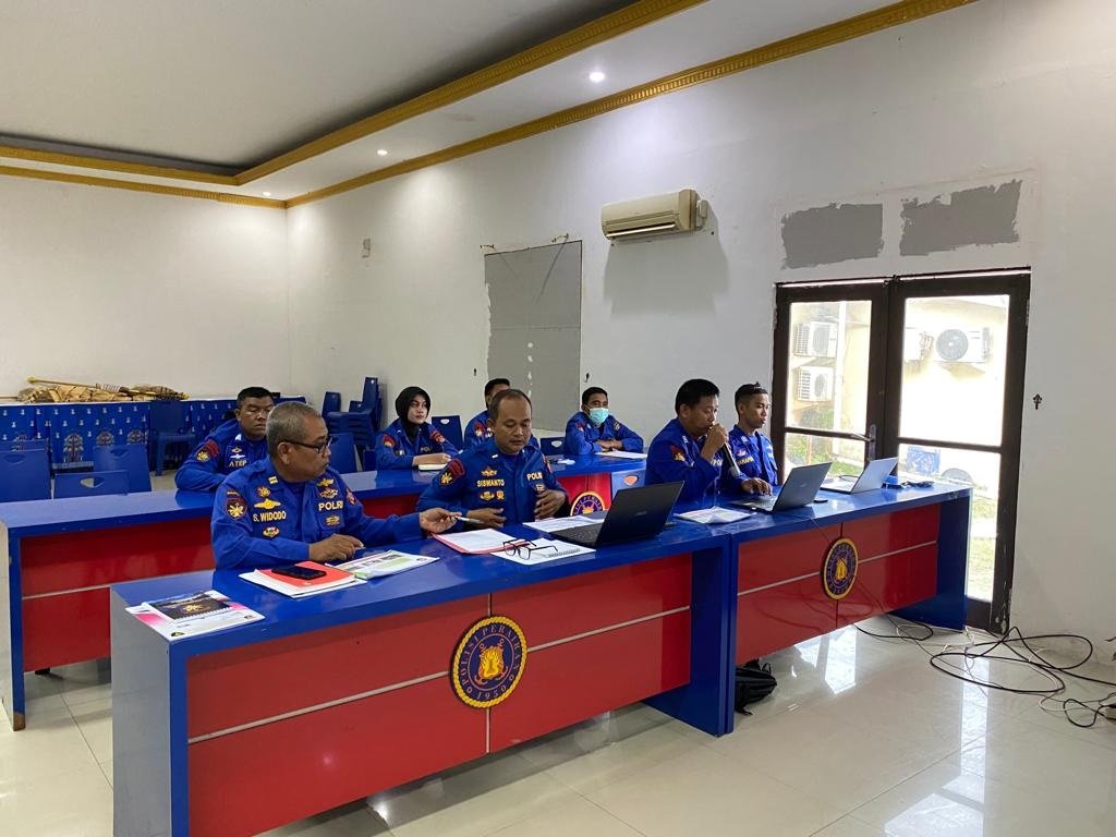 Wujudkan Lingkup Kerja Yang Transparan, Ditpolairud Rutin Laksanakan Monev Anggaran Triwulan I