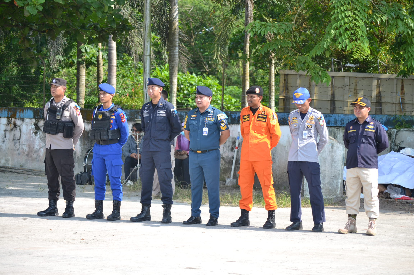 Ditpolairud Polda Kalteng Ikuti Apel Kesiapan Angkutan Lebaran 1444 H di Pelabuhan Habaring Hurung Sampit