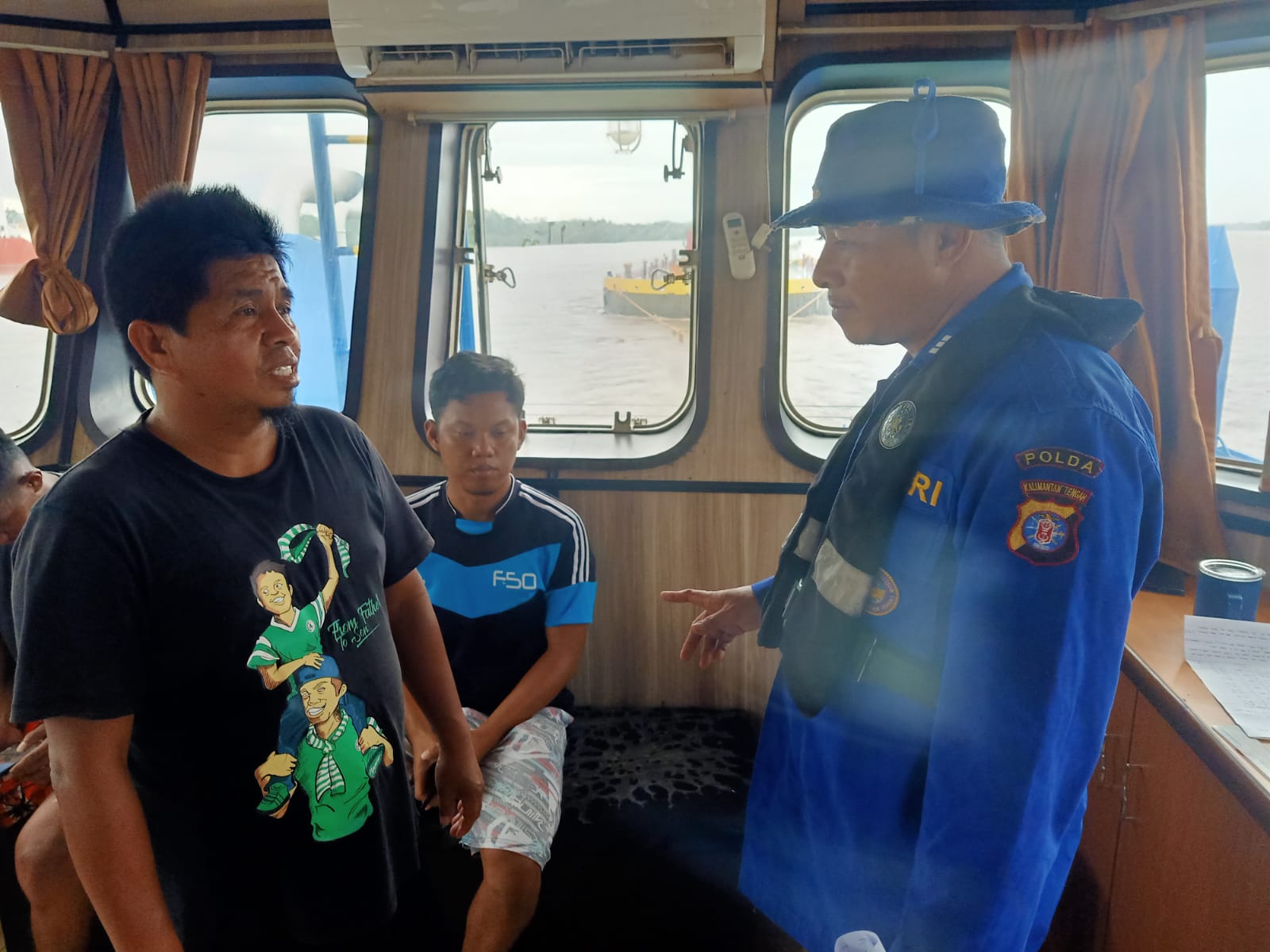 ABK KP XVIII-2006 Ditpolairud, Berikan Pemahaman Mengenai Bahaya Narkoba Kepada Crew Kapal