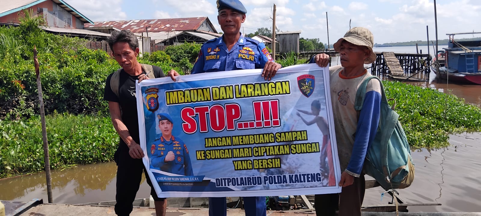 Jaga Lingkungan Perairan Agar Bebas Dari Sampah, Ditpolairud Lakukan Hal Ini