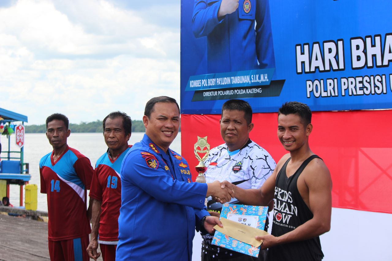 Meriahkan HUT Bhayangkara Ke 77 Ditpolairud Adakan Lomba Kearifan Lokal