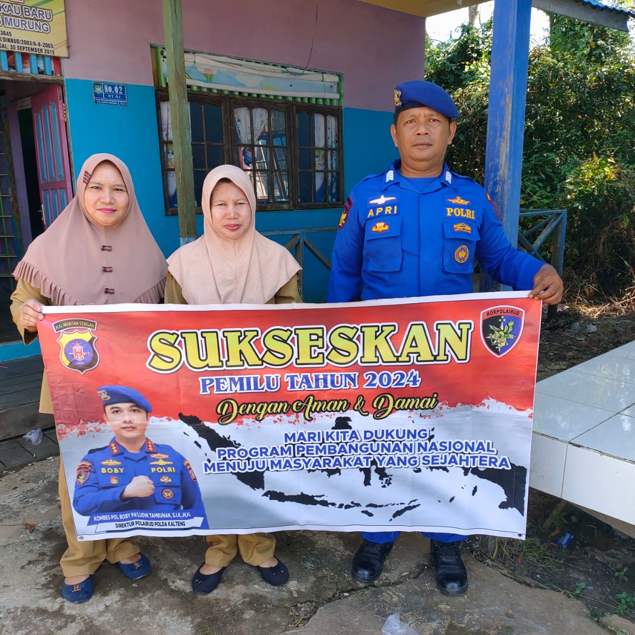 Sukseskan Pembangunan Nasional Menuju Masyarakat Sejahtera, Ditpolairud Sosialisasikan Hal Ini