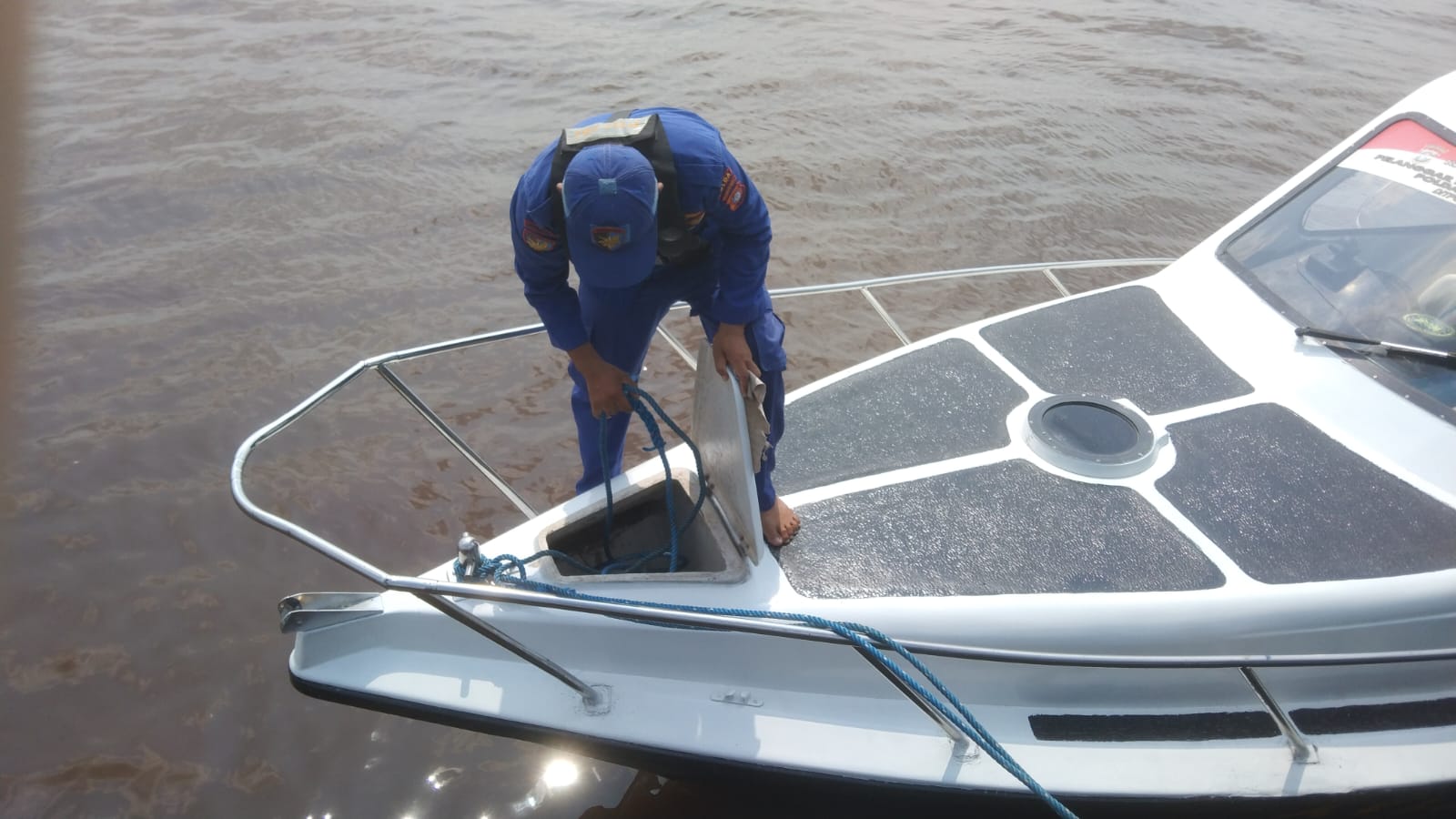 Pastikan Sarana Patroli Laik Layar, Ditpolairud Rutin Harwat Kapal