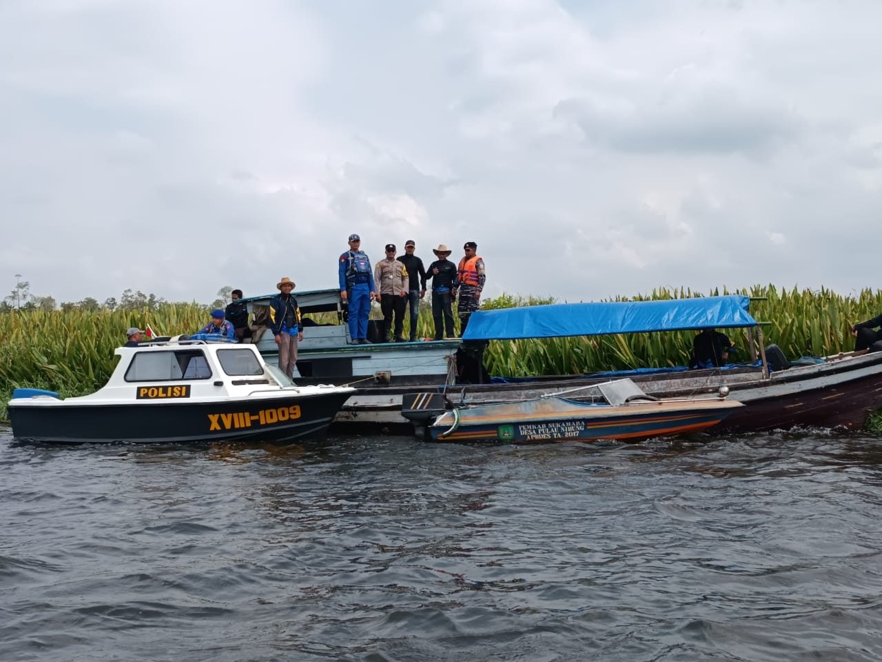 Ditpolairud PAM Lomba Mancing Di Sungai Jelai
