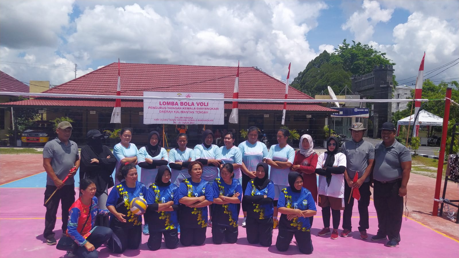 Keseruan Personel Ditpolairud Turut Ramaikan HUT ke-43 Yayasan Kemala Bhayangkari