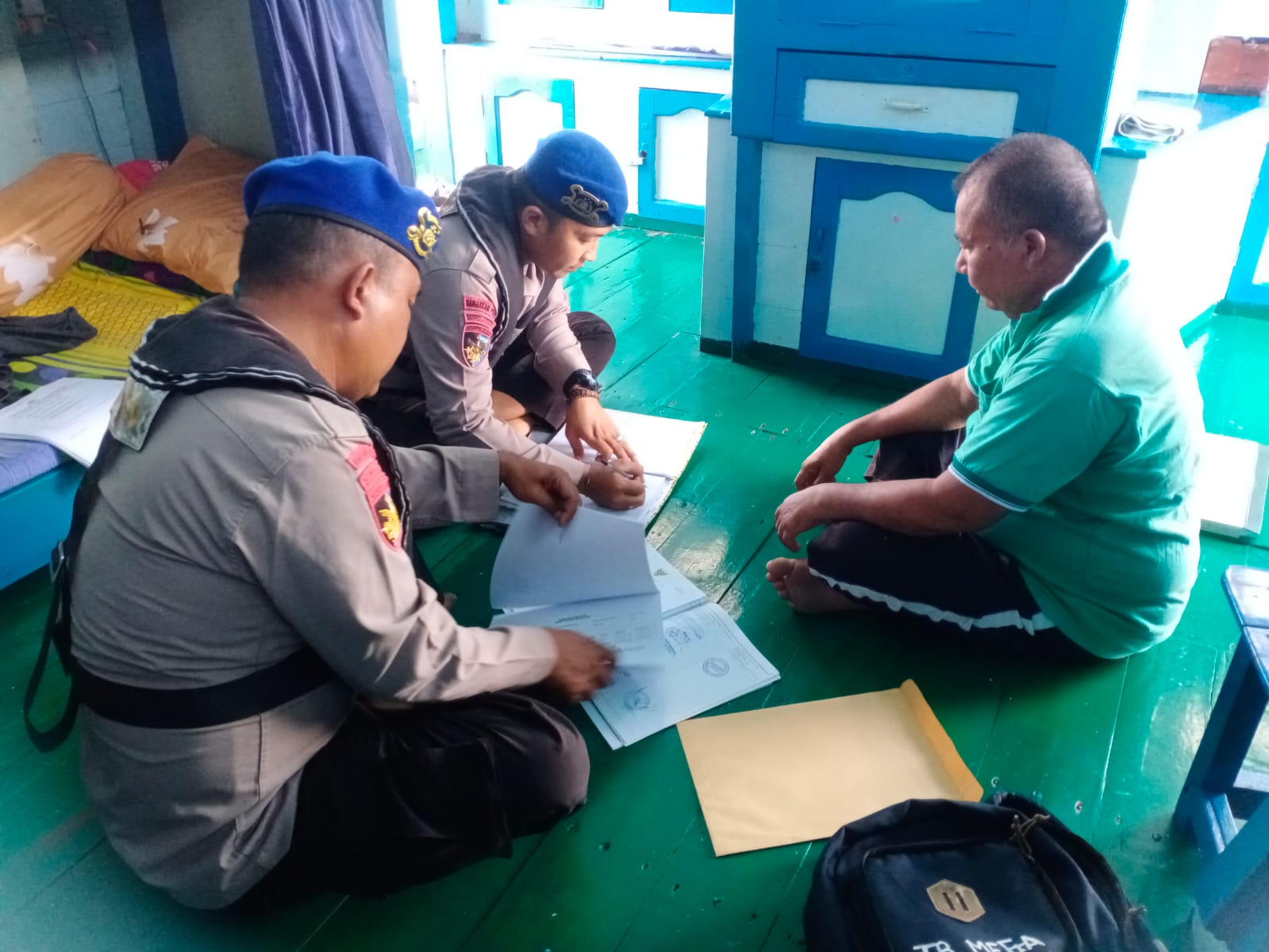 Ditpolairud Di DAS Kumai Gencarkan Patroli, Antisipasi Peredaran Narkoba