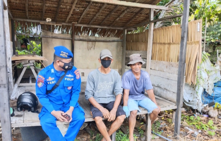 Deteksi Dini Gangguan Kamtibmas, Ditpolairud Laksanakan Sambang Warga