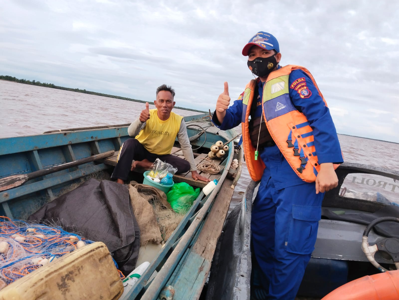 Waspadai Cuaca Ekstrem, Ditpolairud Gencarkan Imbauan Kepada Nelayan Desa Batanjung