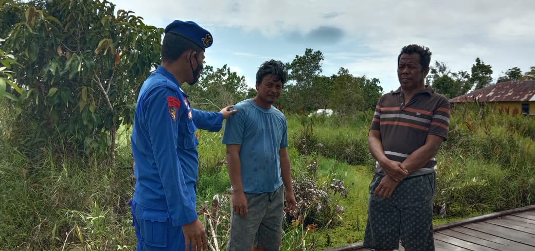 Tingkatkan Kewaspadaan, Ditpolairud Imbau Masyarakat Desa Tanjung Putri Jauhi Paham Radikalisme