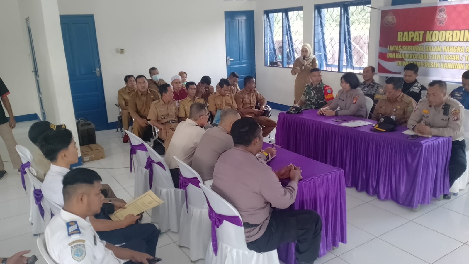 Ditpolairud Ikuti Kegiatan Rapat Lintas Sektoral, Dalam Rangka Persiapan Arus Mudik Hari Raya Idul Fitri 1444 H