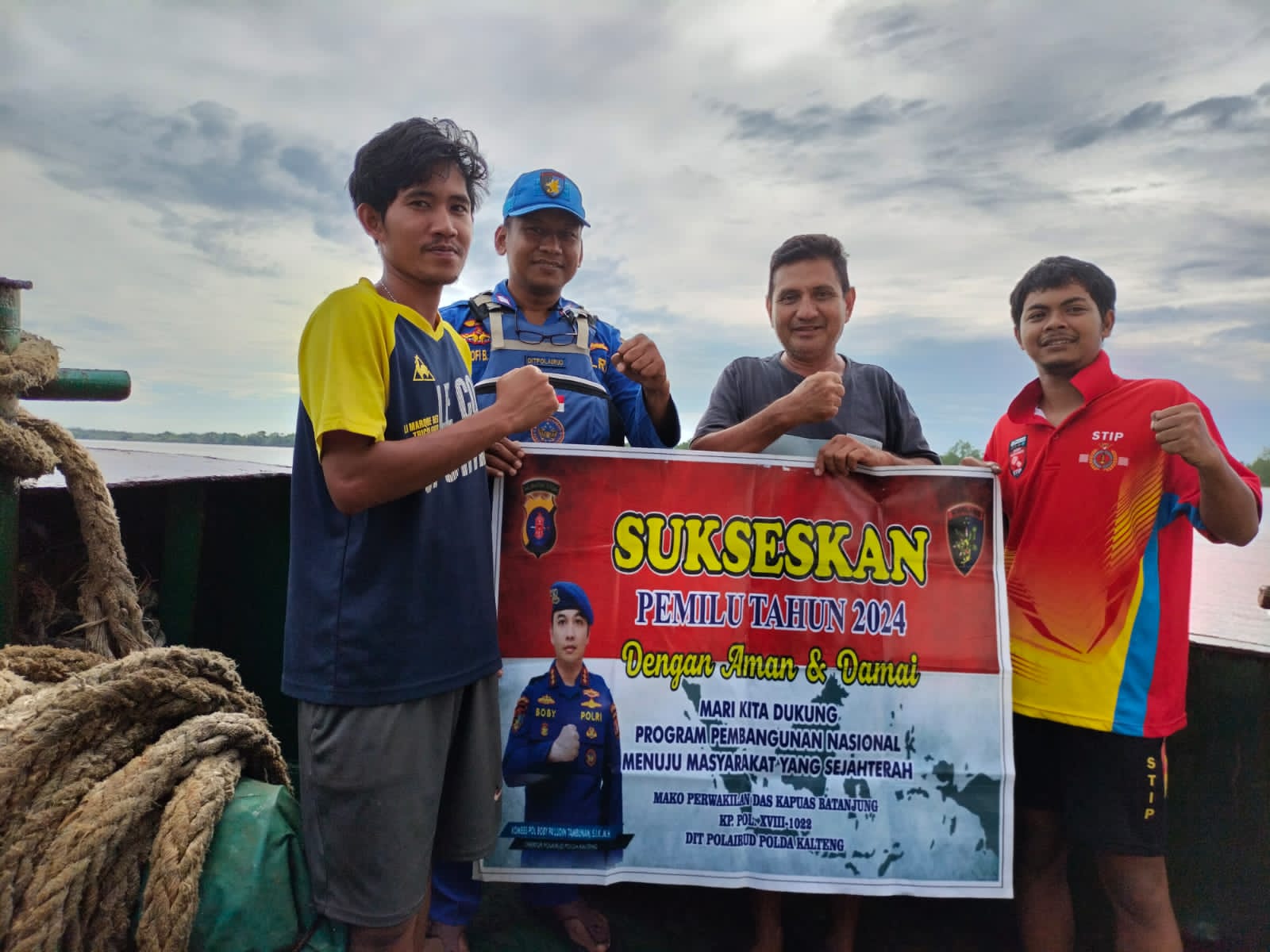 Antisipasi Gangguan Kamtibmas Menjelang Pemilu, Ditpolairud Gencar Laksanakan Sambang