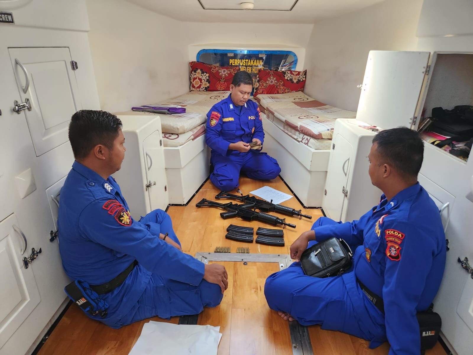 Tinjau Personel Dan Alutsista Di Lapangan, Ditpolairud Laksanakan Giat Supervisi