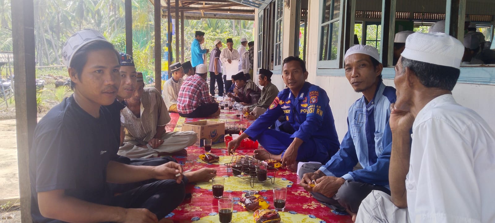 Hadiri Undangan Masyarakat, Polisi RW Sisipkan Pesan Kamtibmas