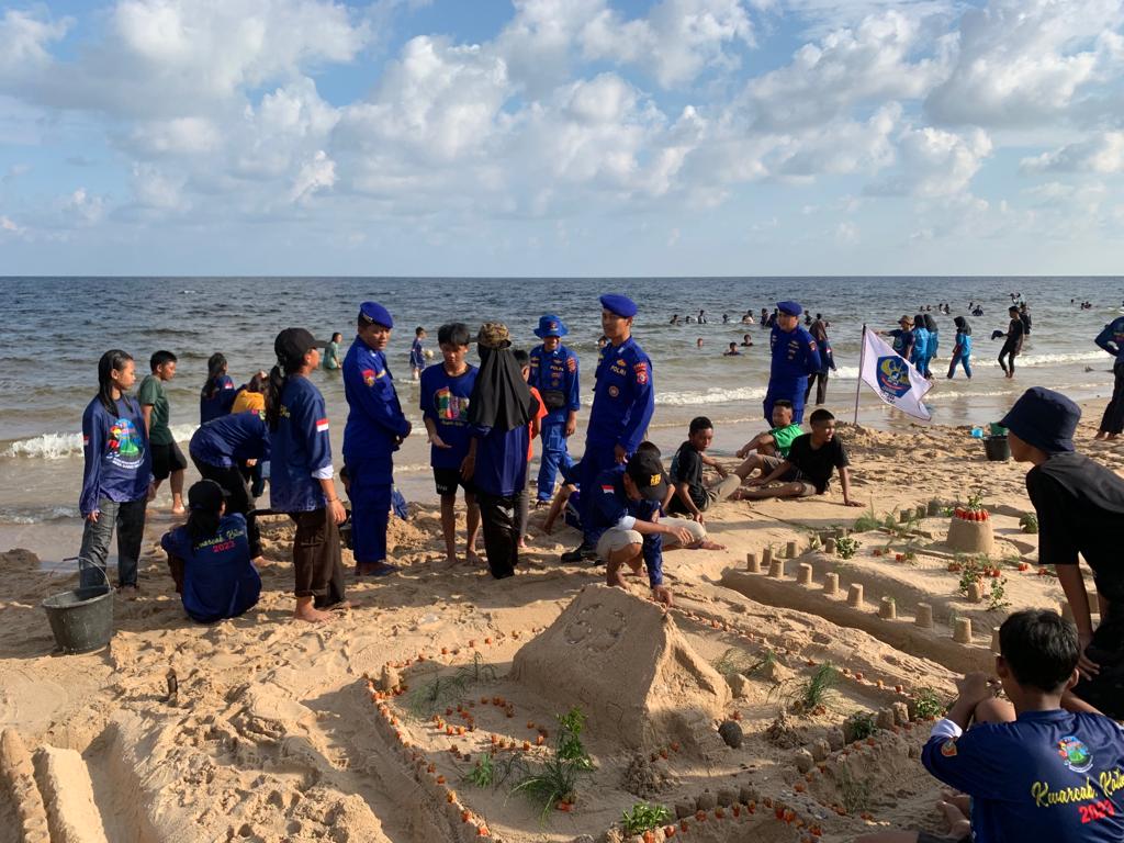 Berikan Rasa Aman Kepada Peserta Kemah, Ditpolairud Lakukan Sosialisasi dan PAM