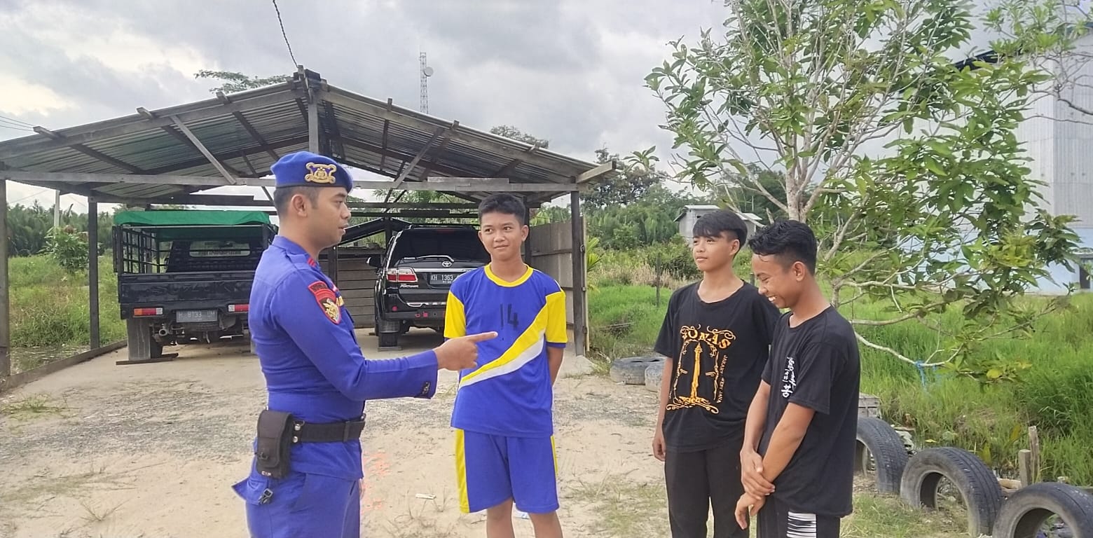 Dialogis Dengan Sekelompok Remaja, Ditpolairud Edukasi Tentang Bahaya Narkoba