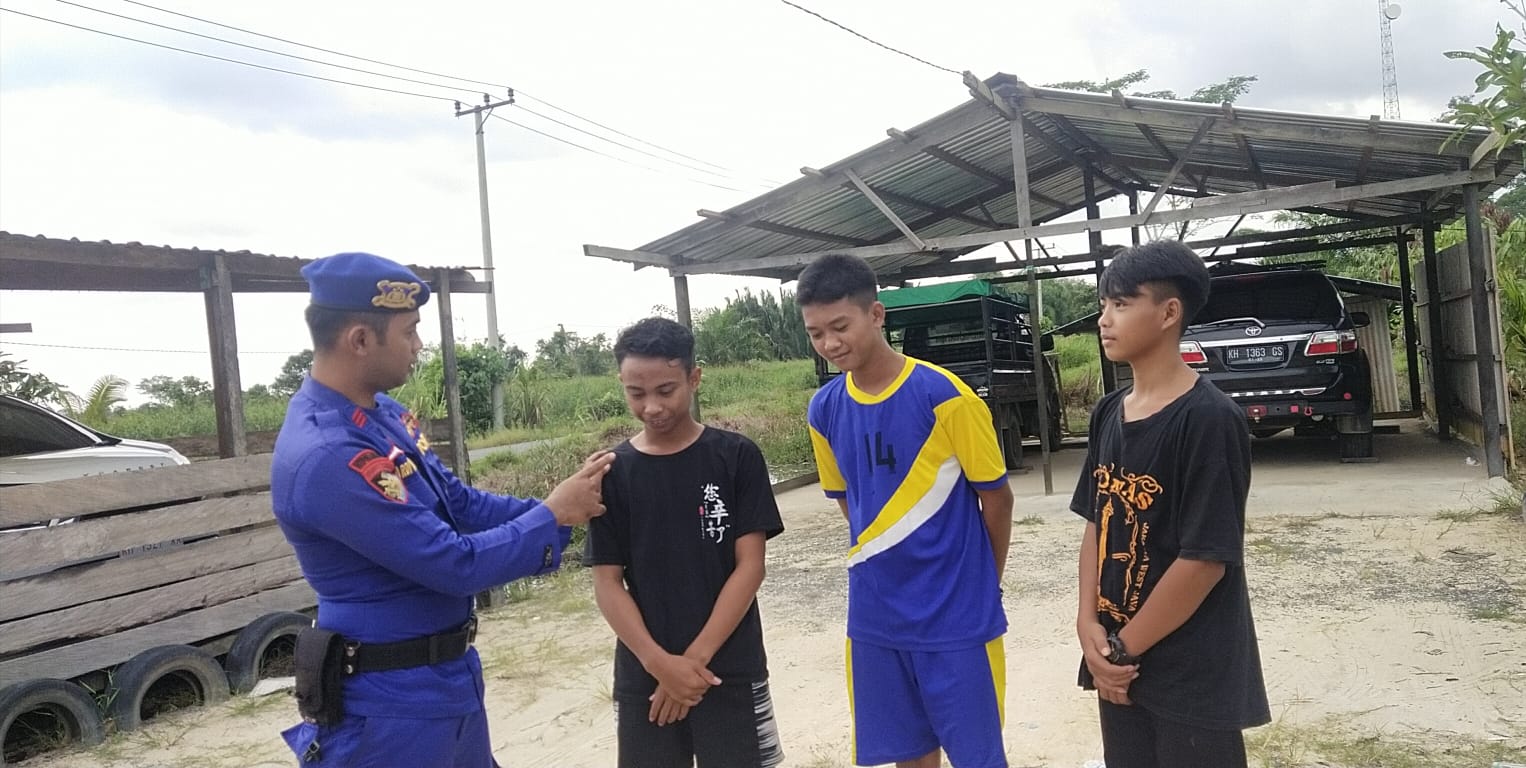 Dialogis Dengan Sekelompok Remaja, Ditpolairud Edukasi Tentang Bahaya Narkoba
