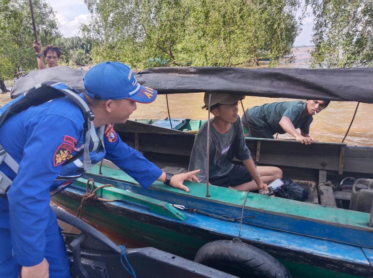 Cuaca Ekstrim, Ditpolairud Imbau Jasa Angkutan Transportasi Air di Batanjung Tentang Hal Ini