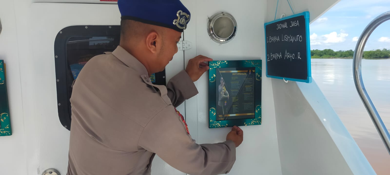 Patrikan Pesan Kapolda Kalteng Pada Sarana Kapal Patroli, Ditpolairud Harapkan Hal Ini