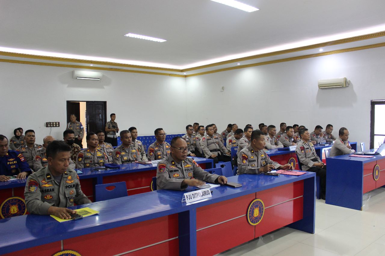 Optimalisasi Dan Evaluasi Kinerja, Ditpolairud Laksanakan Gelar Operasional TW I