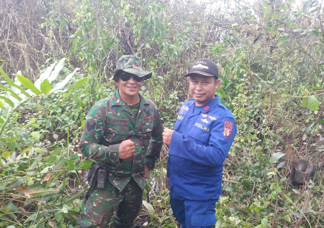 Laksanakan Patroli Gabungan Di Kawasan Hutan Sebangau, Ditpolairud Polda Kalteng Gandeng TNI dan Masyarakat