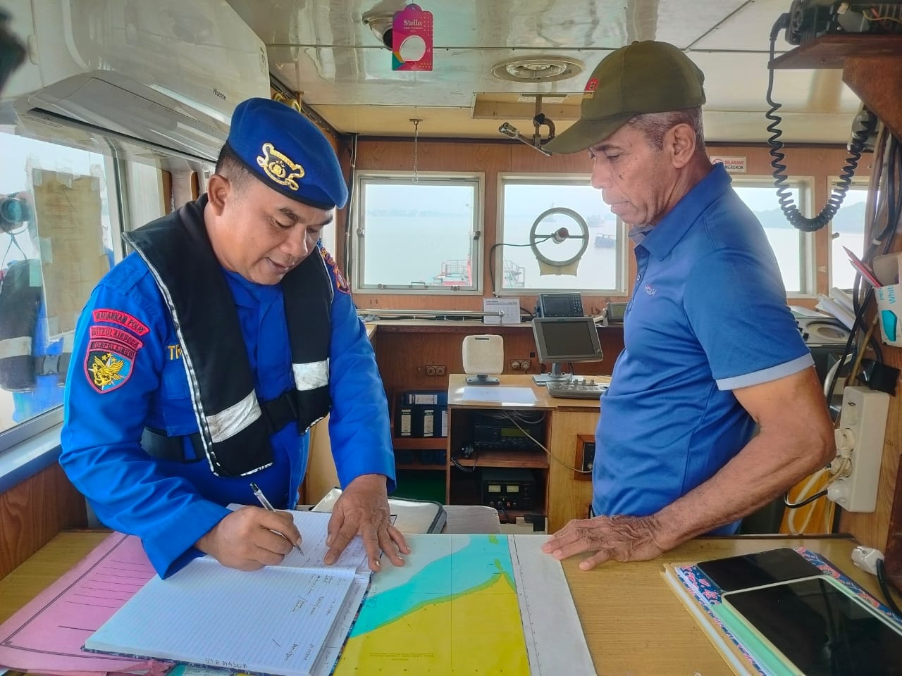 Tekan Pelanggaran Di Perairan Das Kumai, Ditpolairud Gencar Laksanakan Patroli