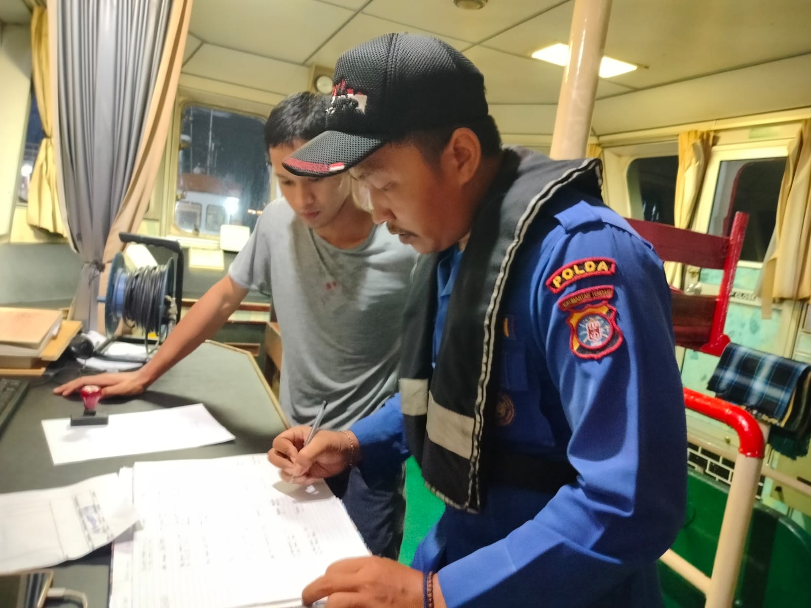 Tekan Pelanggaran Di Perairan Das Kumai, Ditpolairud Gencar Laksanakan Patroli