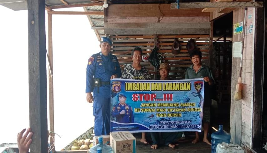 Wujudkan Pemilu Aman Kondusif , Personel Ditpolairud Berikan Imbauan Untuk Tidak Terpengaruh Informasi Hoax