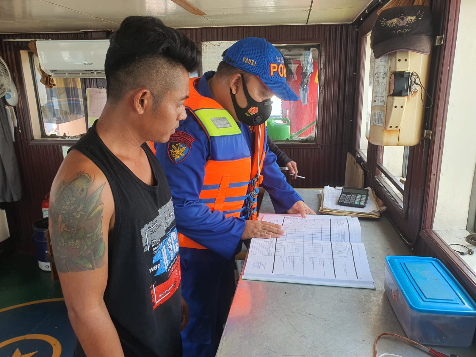 Pastikan Sitkamtibmas Di Perairan Tetap Aman, KP XVIII- 1002 Ditpolairud Lakukan Ini