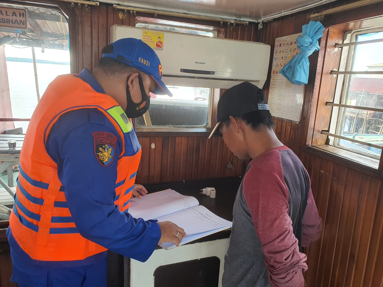 Pastikan Sitkamtibmas Di Perairan Tetap Aman, KP XVIII- 1002 Ditpolairud Lakukan Ini