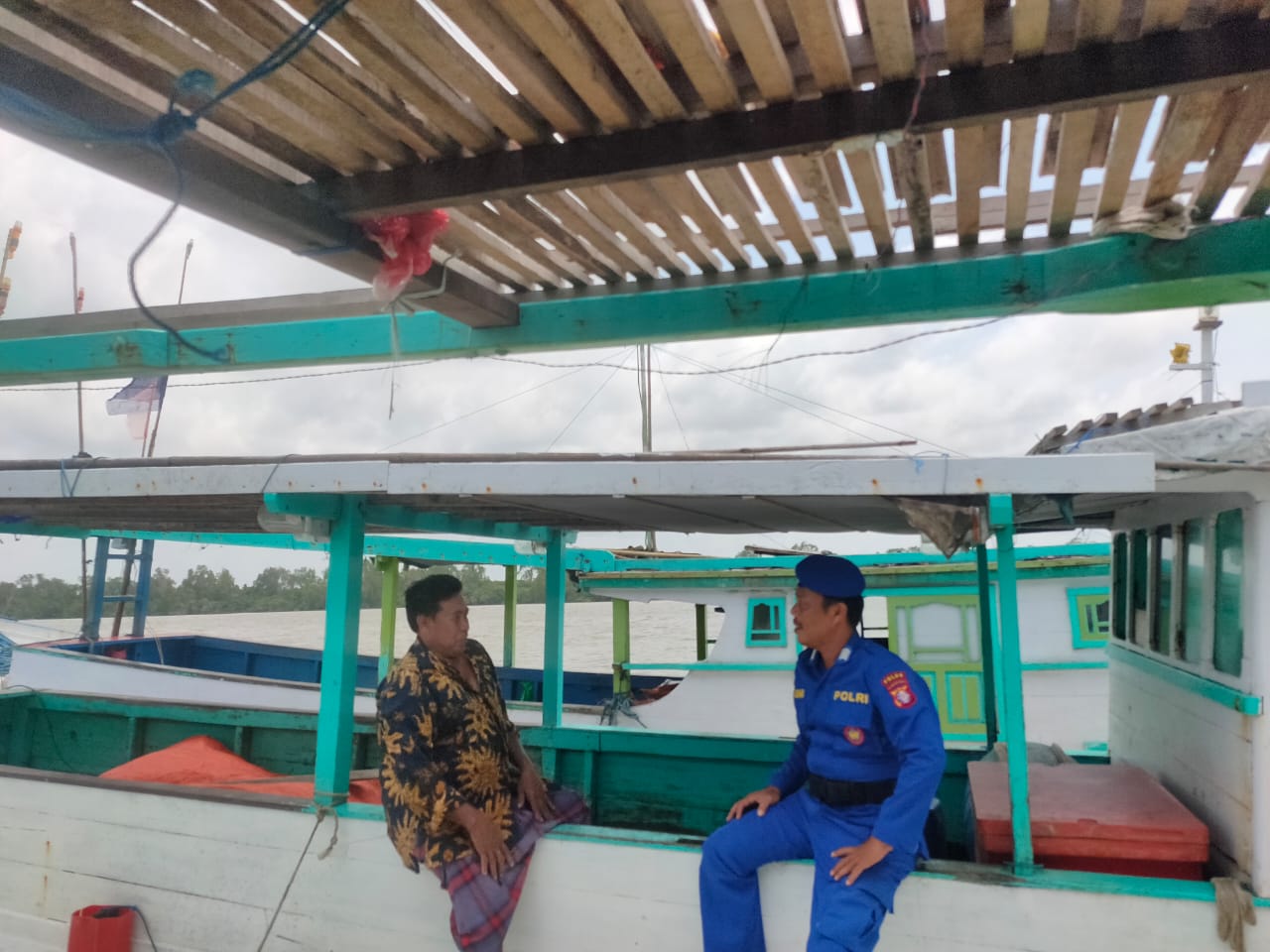 Jelang Pemilu Tahun 2024, Ditpolairud Ajak Warga Kuala Pembuang Bijak Bermedsos