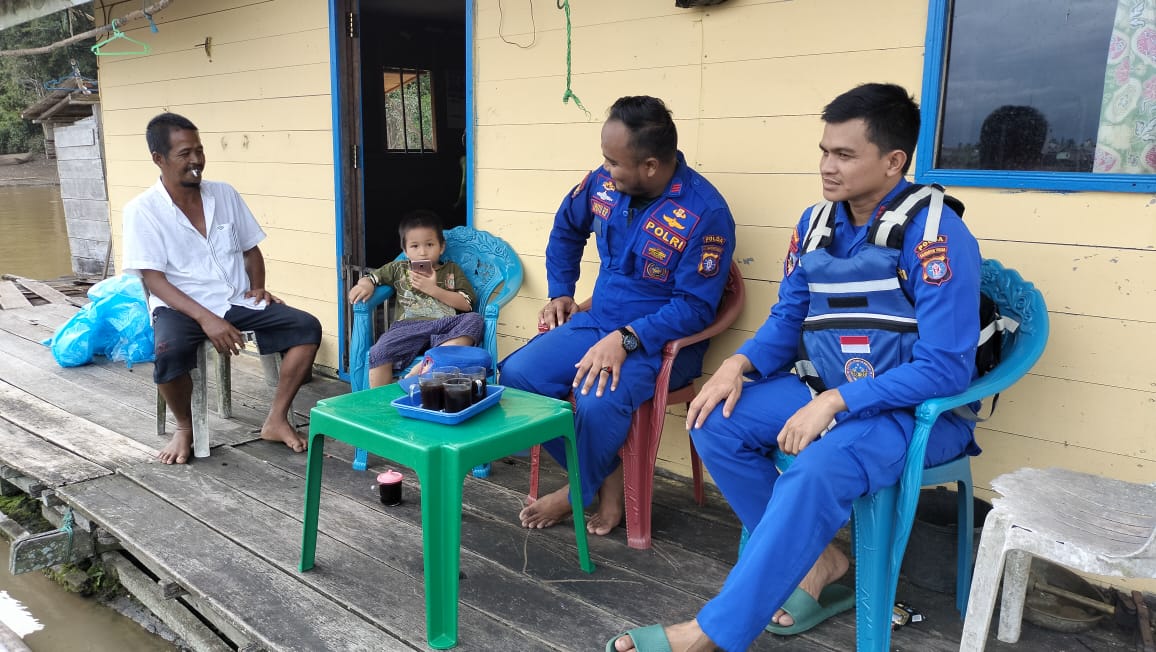 Pentingnya Jaga Persatuan Bangsa, Personel KP XVIII 2001 Ditpolairud Sosialisasikan Bahaya Terorisme dan Paham Radikalisme