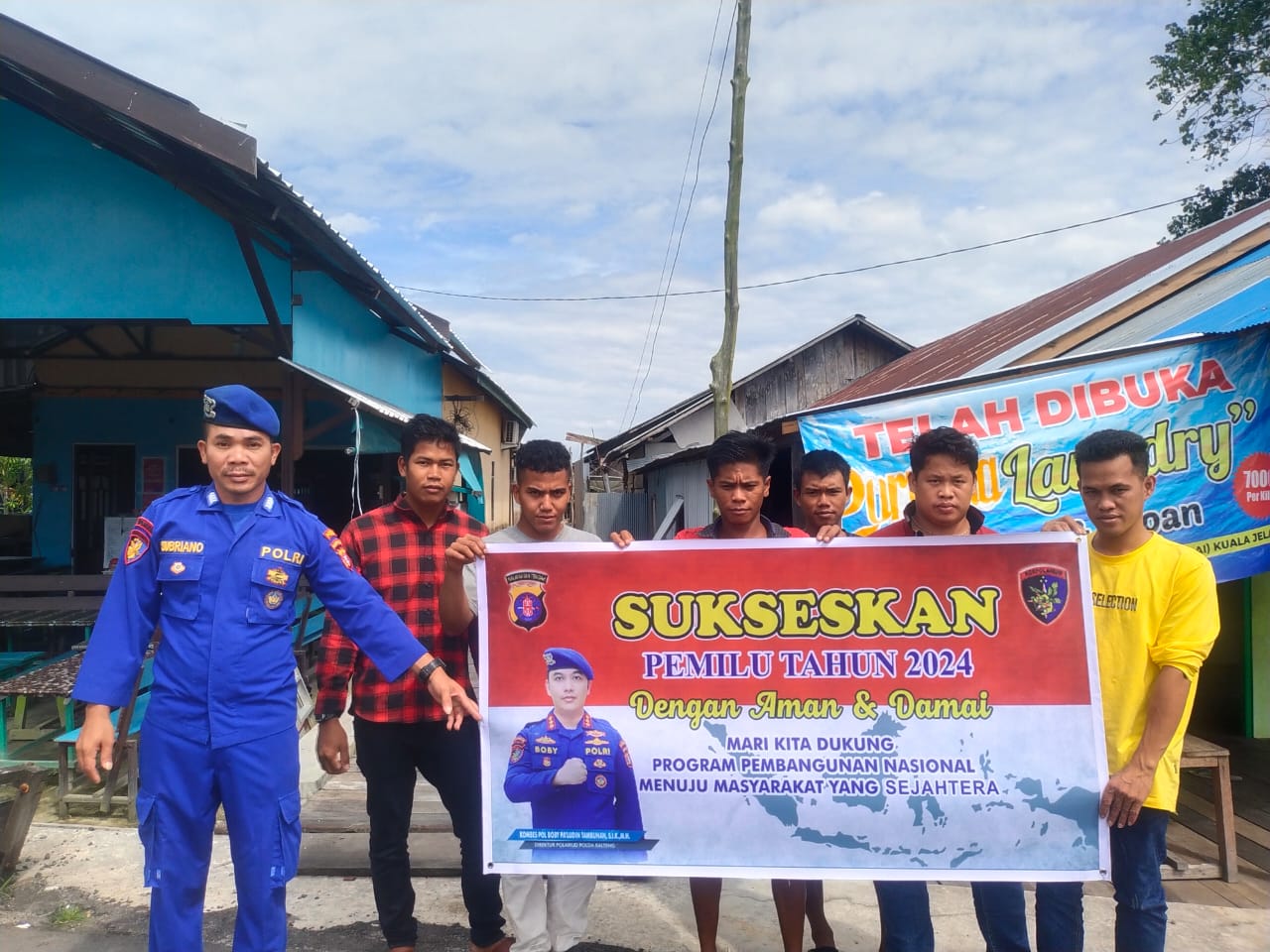 Jaga Silaturahmi Dengan Warga, Personel Ditpolairud Laksanakan Sambang