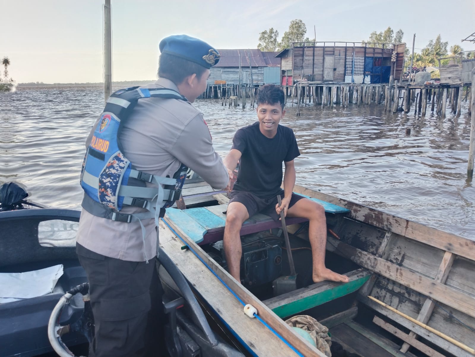 Tingkatkan Keselamatan Dalam Berlayar Perairan Batanjung, Ditpolairud Sampaikan Hal Ini