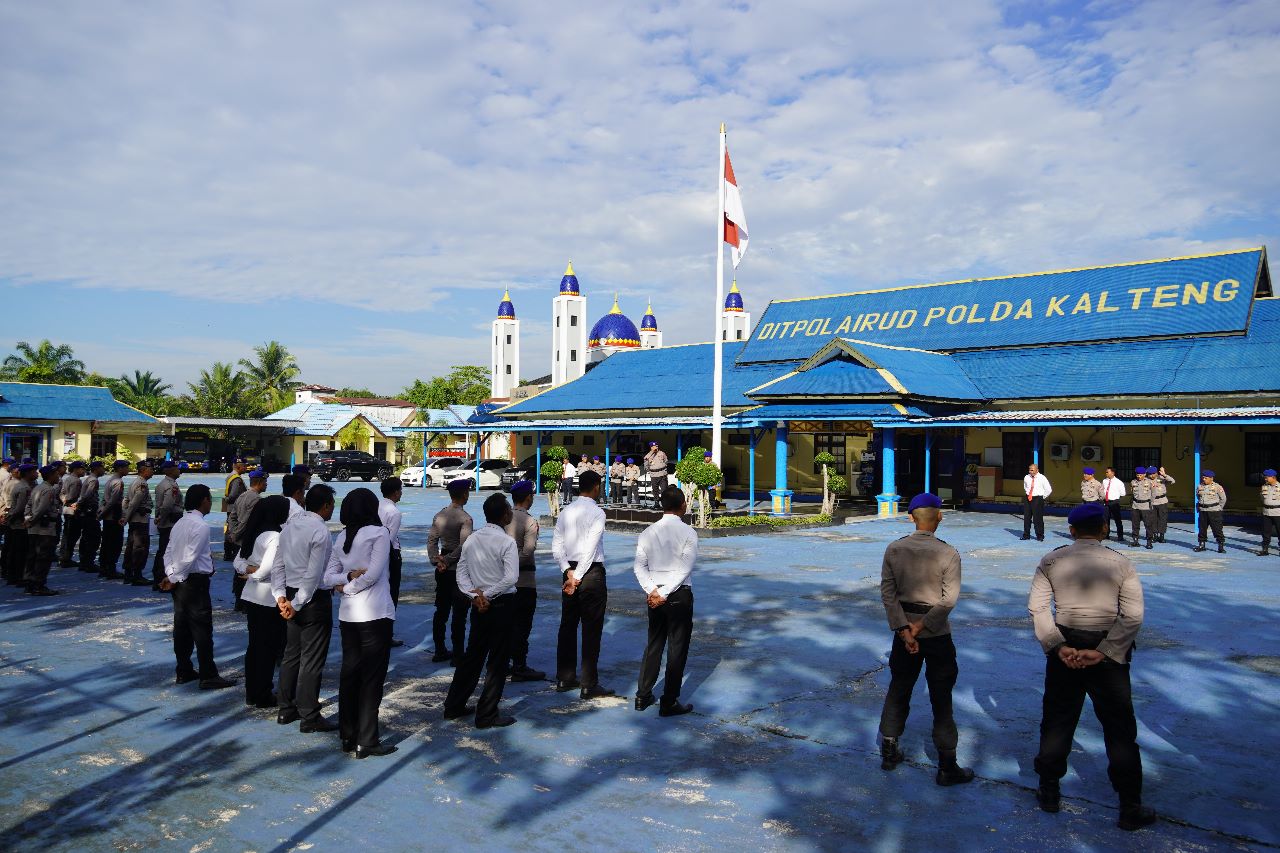 Sampaikan Arahan Apel Jam Pimpinan, Dirpolairud 