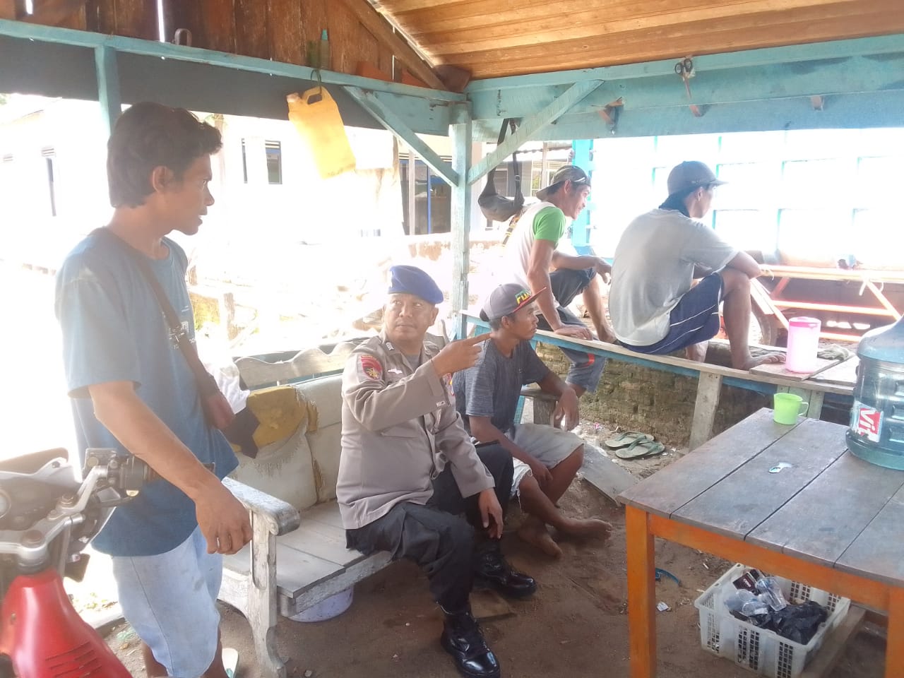 Patroli Hotspot Wilayah Rawan, Ditpolairud Imbau Masyarakat Waspada Aksi Terorisme