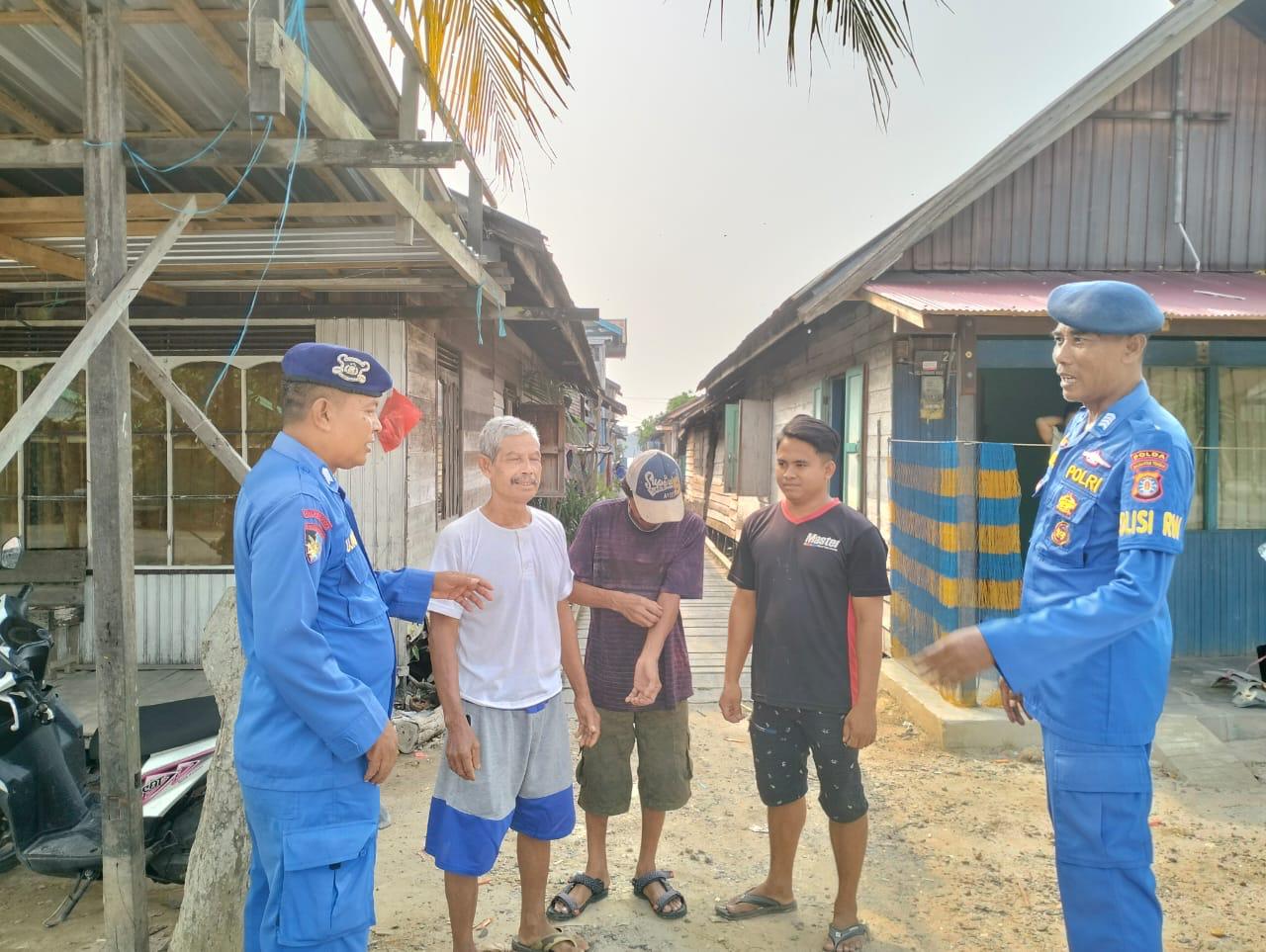 Masifkan Giat Patroli Dan Sambang, Ditpolairud : Jangan Beri Peluang Kepada Tindak Kejahatan