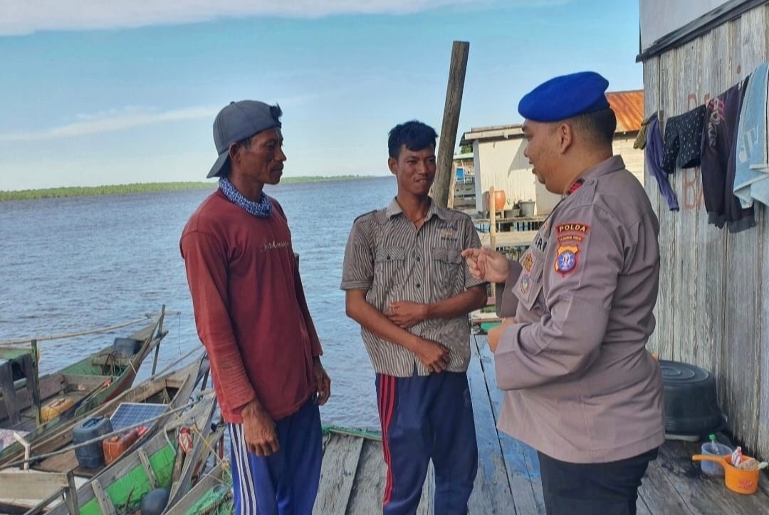 Jelang Pemilu 2024 Personel Mako Perwakilan Pegatan Ajak Masyarakat ciptakan Demokrasi yang Aman dan Kondusif