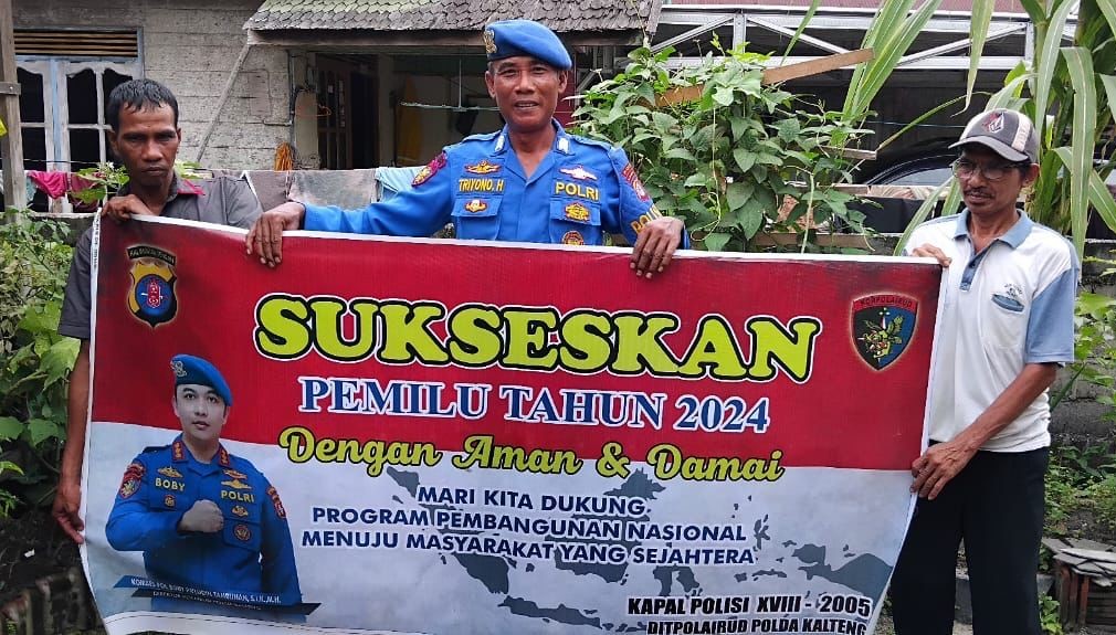 Pemilu 2024 Semakin Dekat, Ditpolairud Gencar Laksanakan Sambang Warga