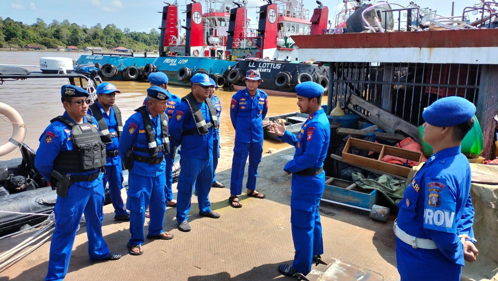 Berantas Permanisme di DAS Barito, Ditpolairud Polda Kalteng Bentuk Tim Khusus