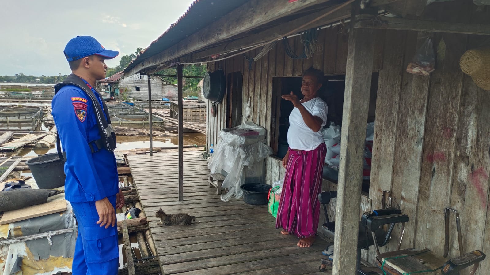 Personel KP XVIII 2001 Ditpolairud Gencarkan Imbauan Tentang Bahaya Narkoba