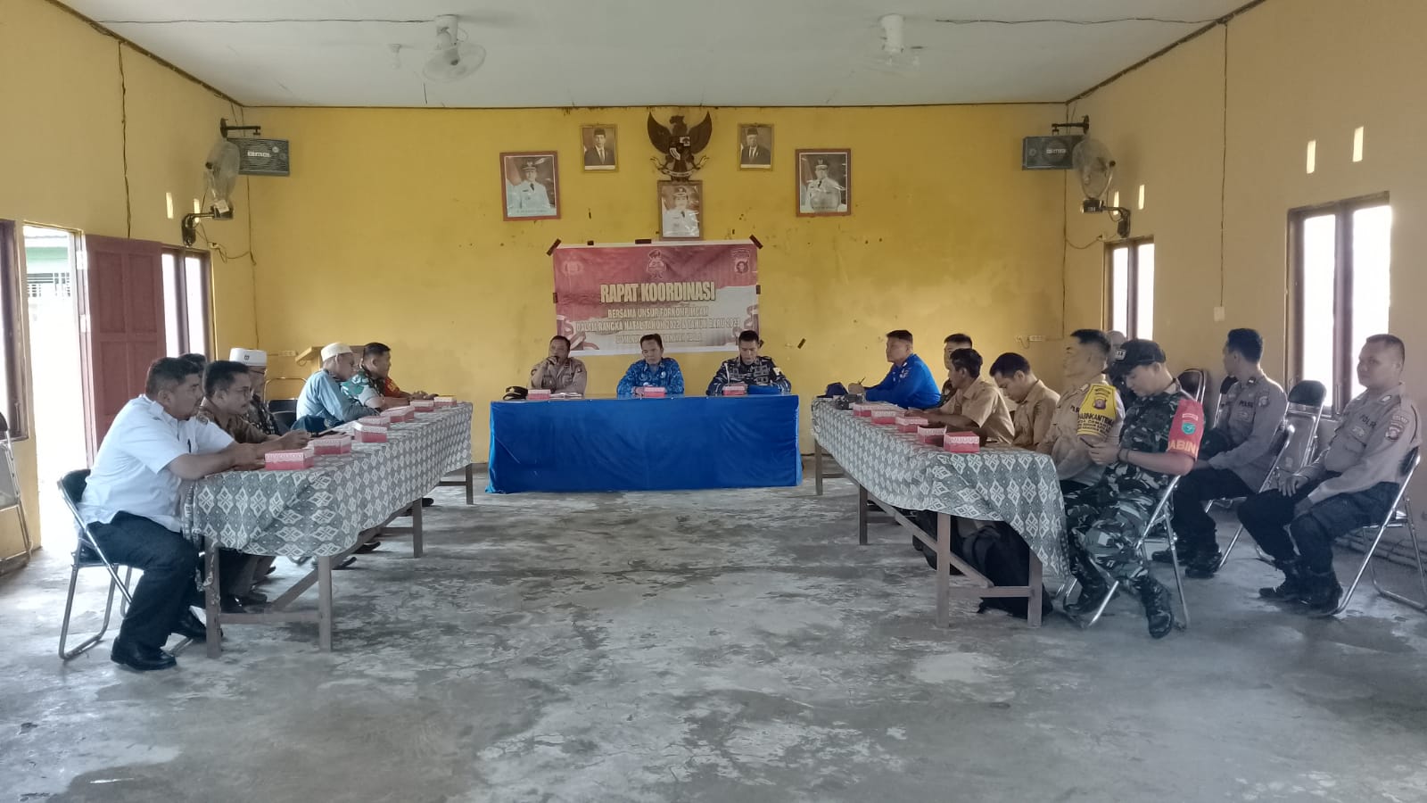 Personel Mako Perwakilan Bahaur Ditpolairud Ikuti Rapat Koordinasi Sambut Nataru 2022-2023