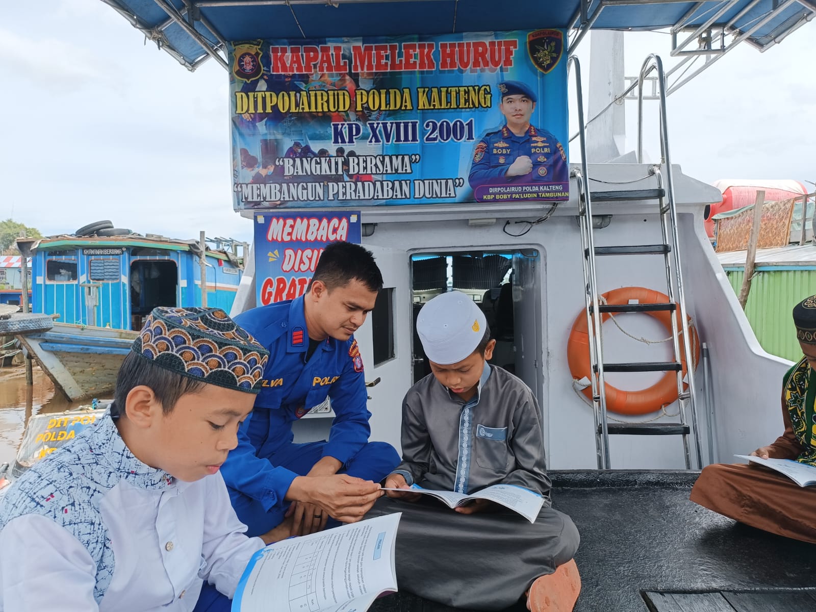 Ditpolairud Berikan Pengalaman Belajar Alam Terbuka Bagi Anak- Anak Das Barito