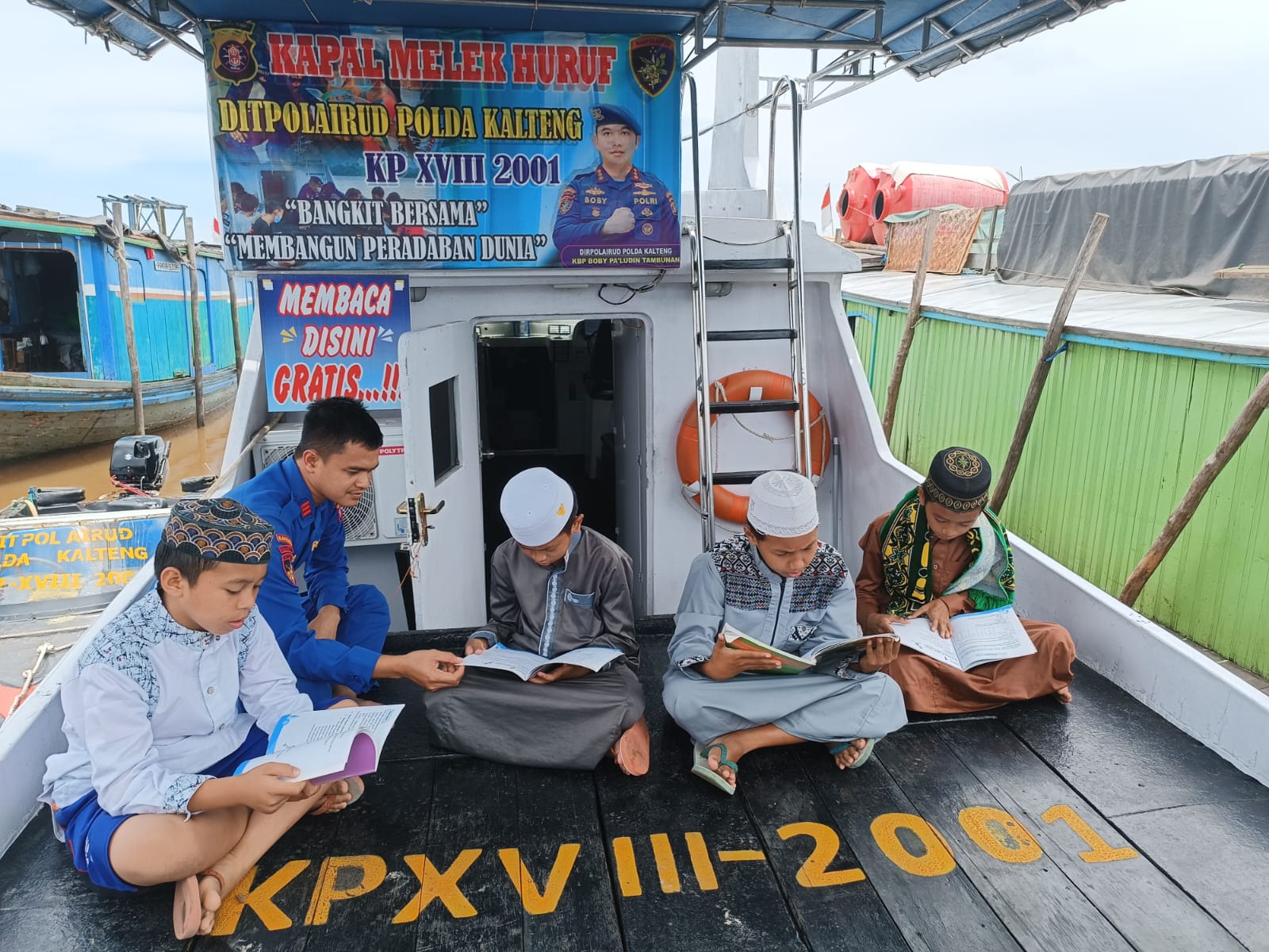 Ditpolairud Berikan Pengalaman Belajar Alam Terbuka Bagi Anak- Anak Das Barito